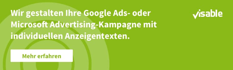 Google Ads mit Visable