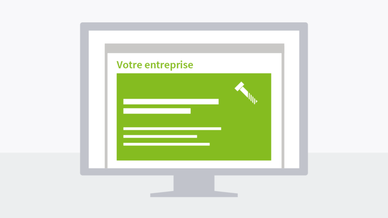 illustration schématique du site web de la campagne